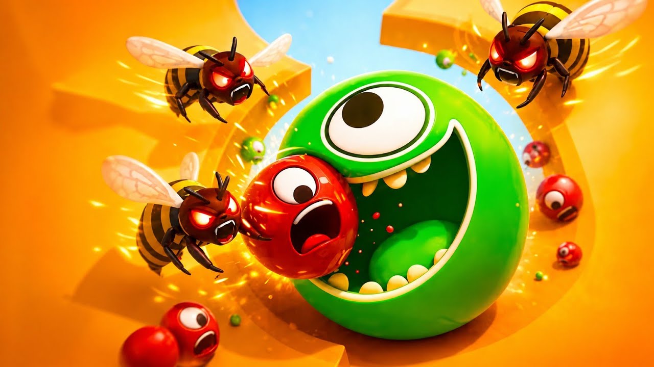 Hungry Balls Full Walkthrough | All Levels, Hidden Secrets & Best iOS Games Similar to Hungry Balls