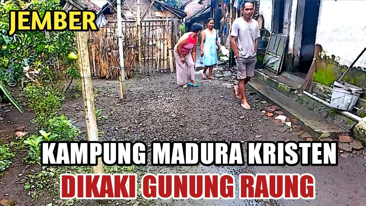 KAMPUNG UNIK DIKAKI GUNUNG RAUNG PEMELUK KRISTEN