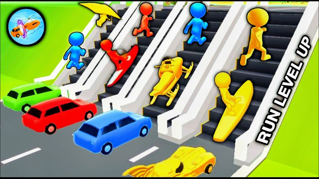 Shape shifting🏃‍♂️🚴‍♂️🛵🚗🚁 All Levels Gameplay Walkthrough Android ios max 