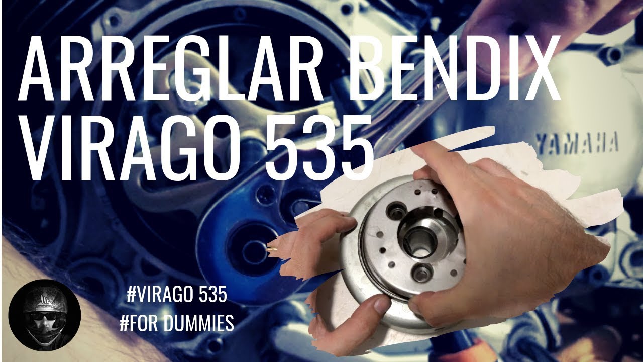 Desmontar y reparar Bendix Virago 535 #XV535 #VolanteMagnético