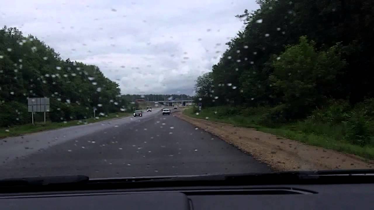 Тула - Новомосковск / Tula - Novomoskovsk 14/06/2014 (timelapse 4x)