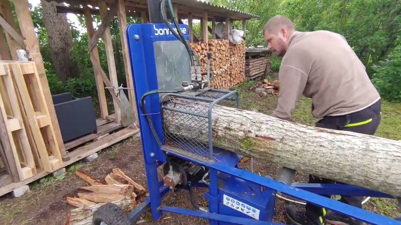 Bonnet 20 ton wood shear/splitter