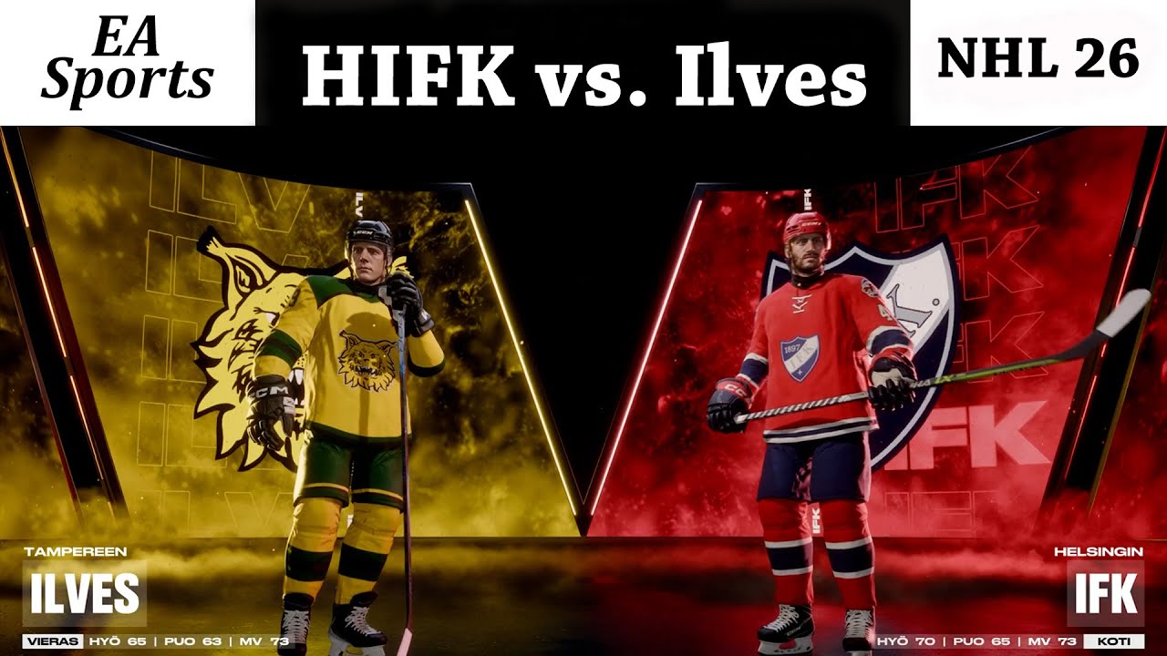 NHL 26 - Liiga - HIFK vs. Ilves