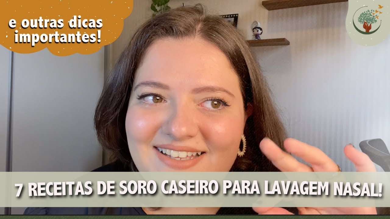 7 receitas para soro fisiológico caseiro na lavagem nasal!