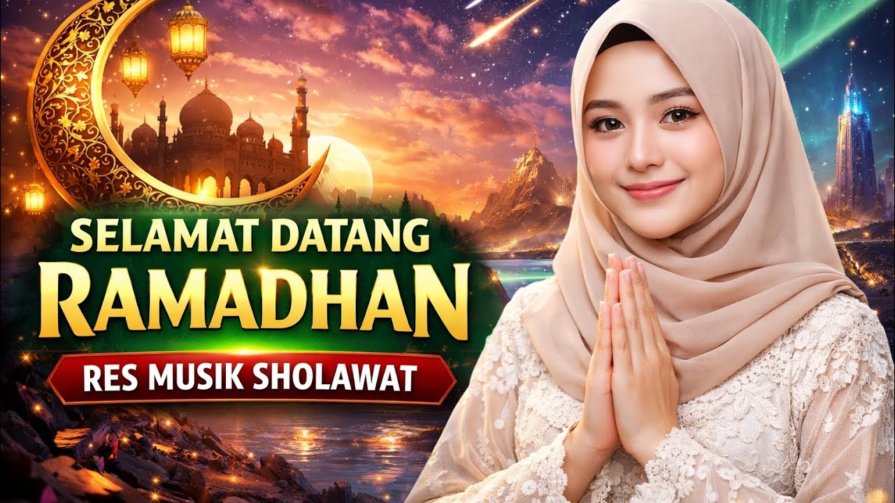 Sholawat terbaru selamat datang Ramadhan ‼️ lirik ll @RESCHANNELRELIGI 