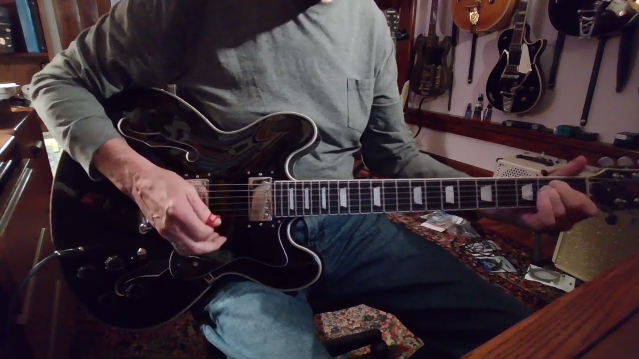 Donner DJP 1000 Gibson ES 335 Style WOW!  Less than 2 Minutes