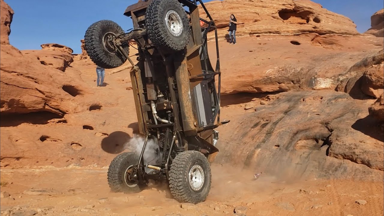 Carnage on the Maze.  2021 Winter 4x4 Jamboree