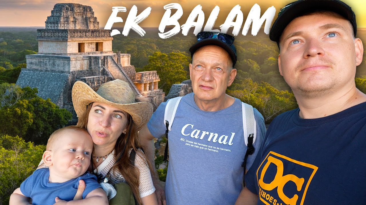 MI PAPÁ NO QUERÍA REGRESAR a RUSIA SIN CONOCER ESTO en MÉXICO | EK BALAM 🇲🇽