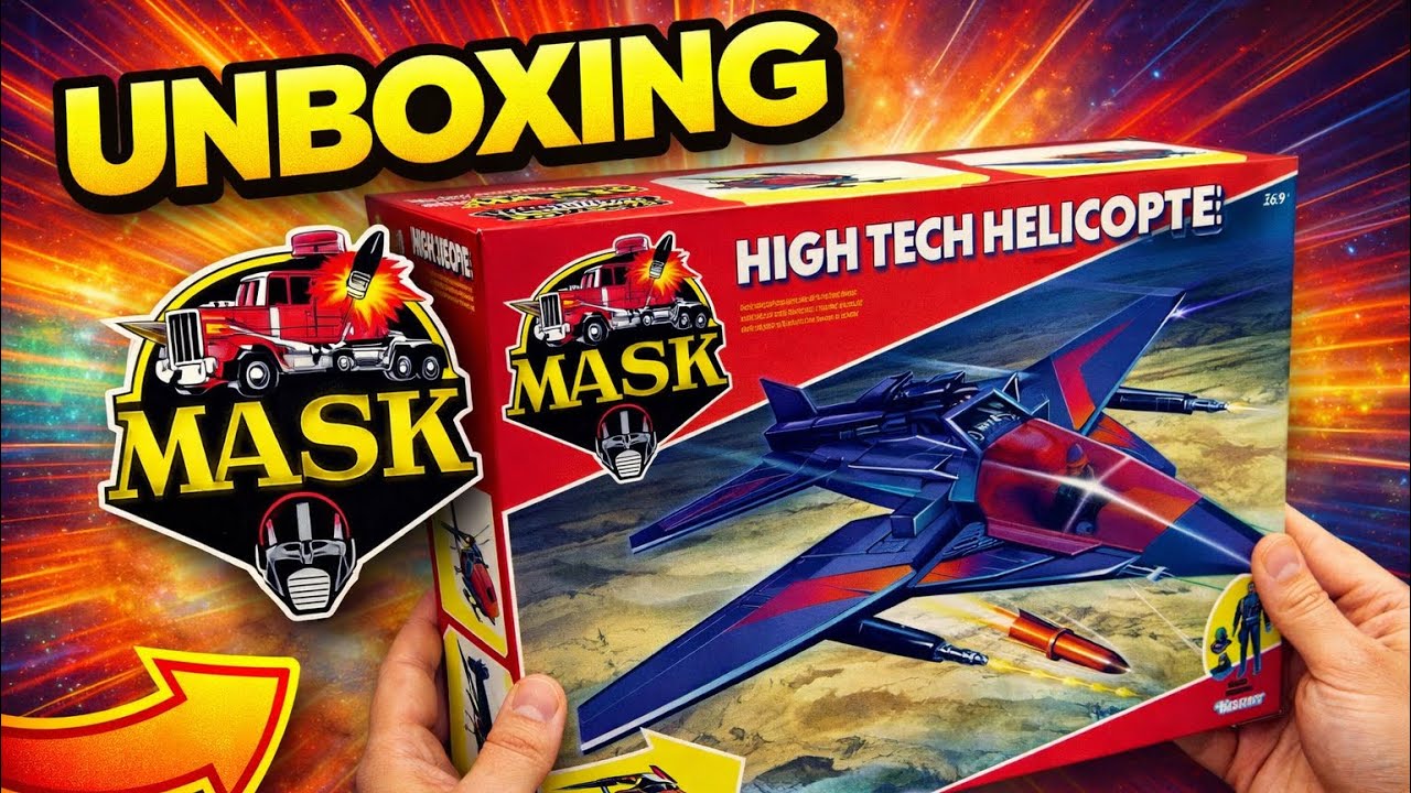 M.A.S.K. Switchblade Helikopter The Loyal Subjectd Unboxing German