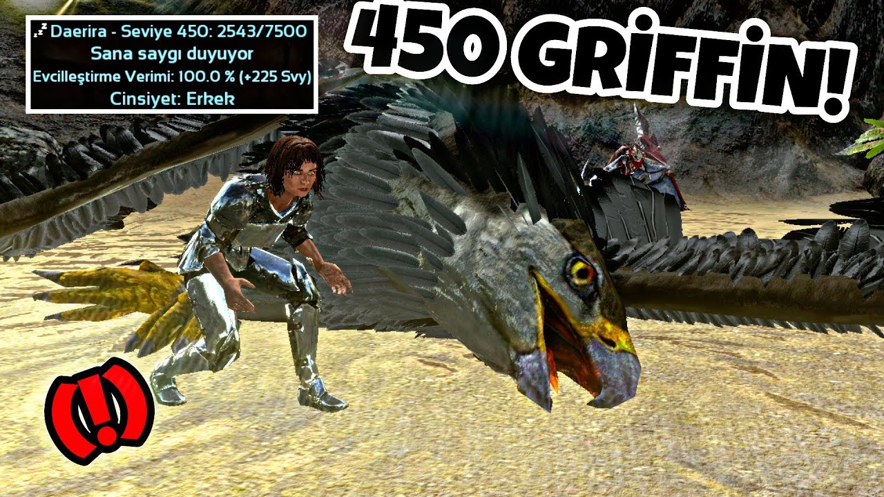 450 SEVİYE GRİFFİN! (ARK MOBİLE)