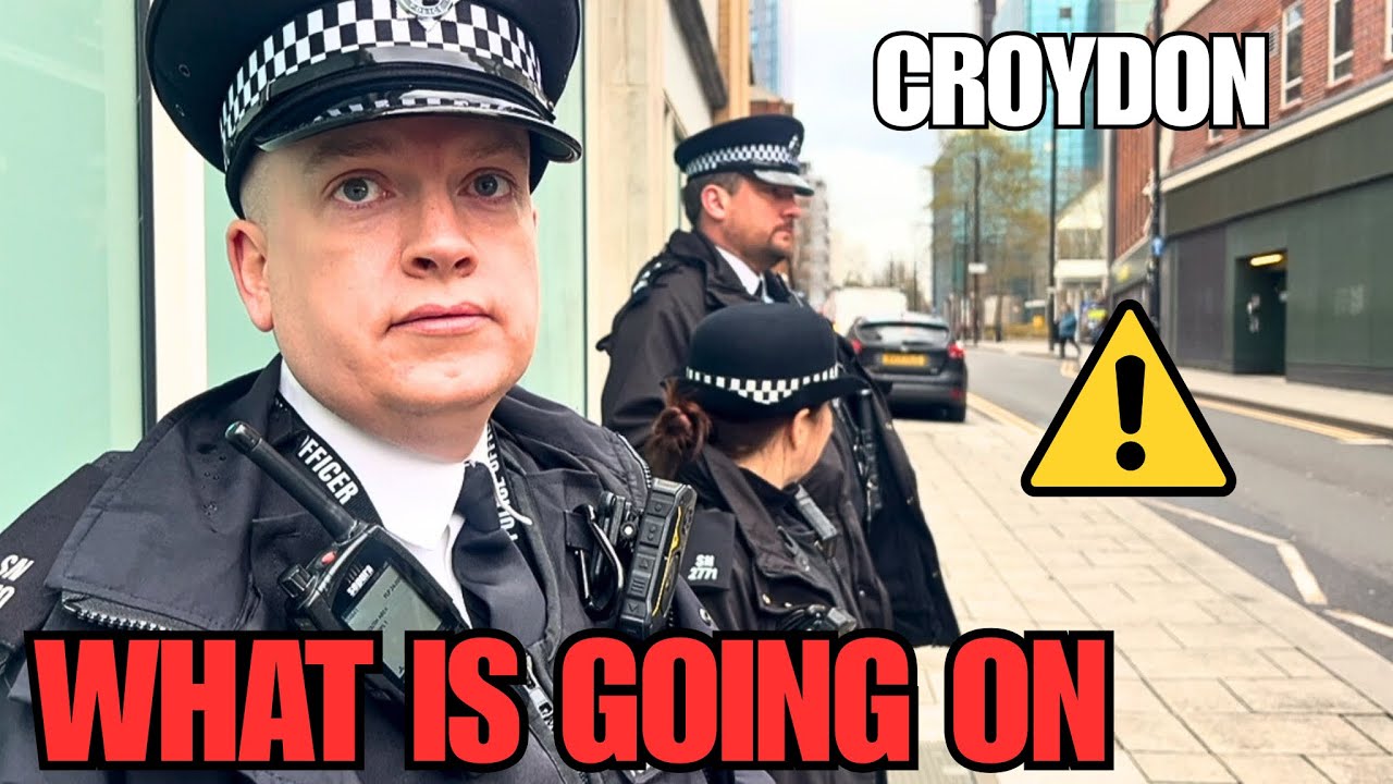 POLICE RAID CROYDON!!! City Centre Madness 
