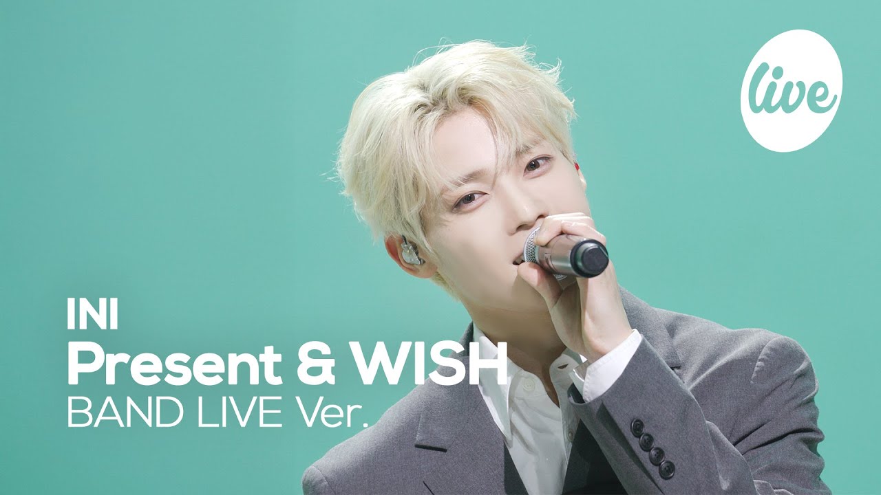 [4K] INI(아이엔아이) “Present & WISH” Band LIVE | it's Live