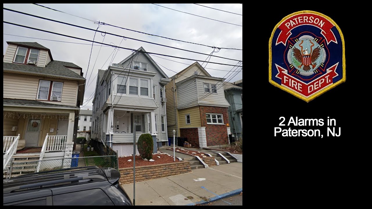 Paterson 2-Alarm Fire Audio 6/9/2021 [New Jersey]