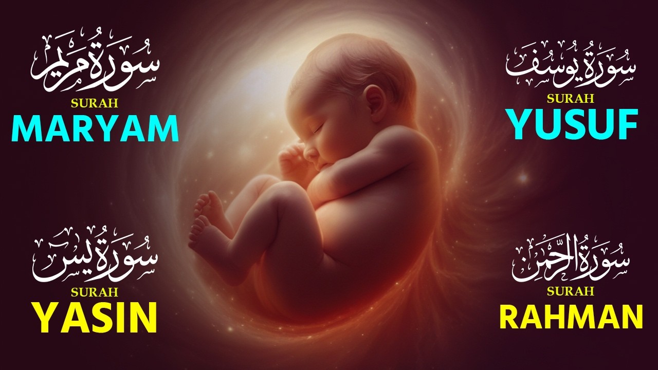 The Power of Suarh Maryam, Yusuf, Yasin, Rahman During Pregnancy | Muhammad Hijazi