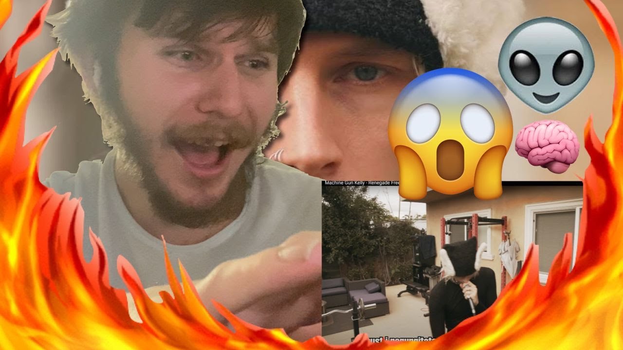 Sky Flows Reacts To Machine Gun Kelly - Renegade Freestyle
