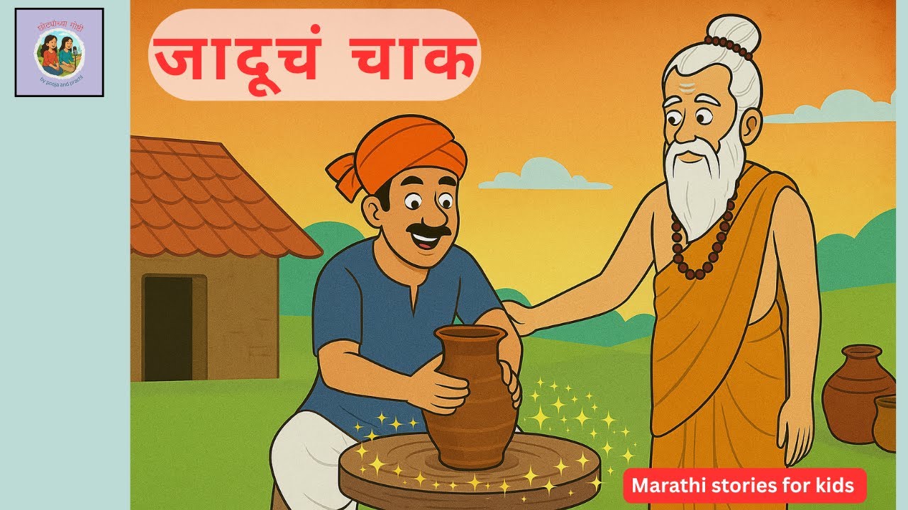 जादूचं चाक – लोभाची शिक्षा! ✨ | Marathi Moral Story for Kids | छान छान गोष्टी Re-released