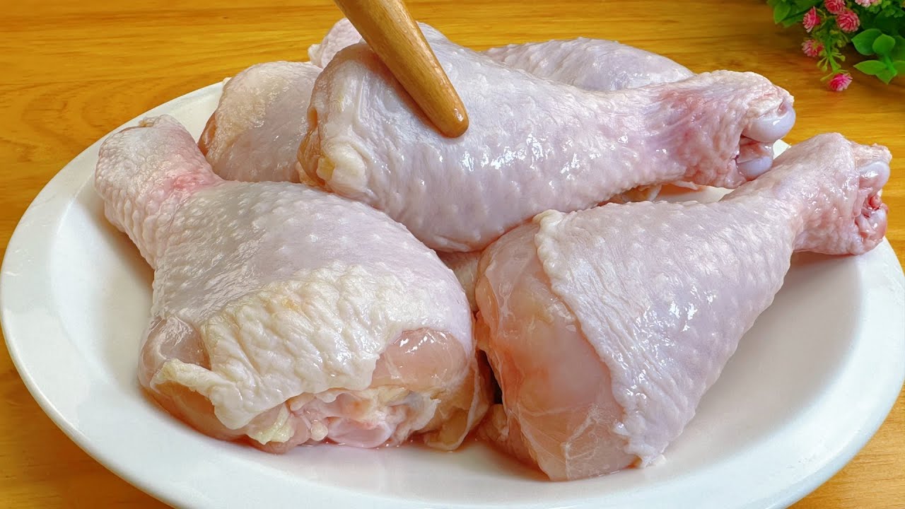 我从来没有吃过这么好吃的鸡腿，无水无油的，味道堪称一绝，鲜香，【民寒食藝】，