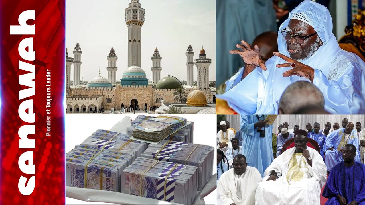 Grande mosquée de Touba:Serigne Khadim Lô débourse 50 millions et appelle à une mobilisation général