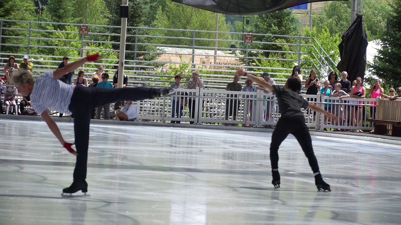 Nathan Chen - warm up | Sun Valley 2018