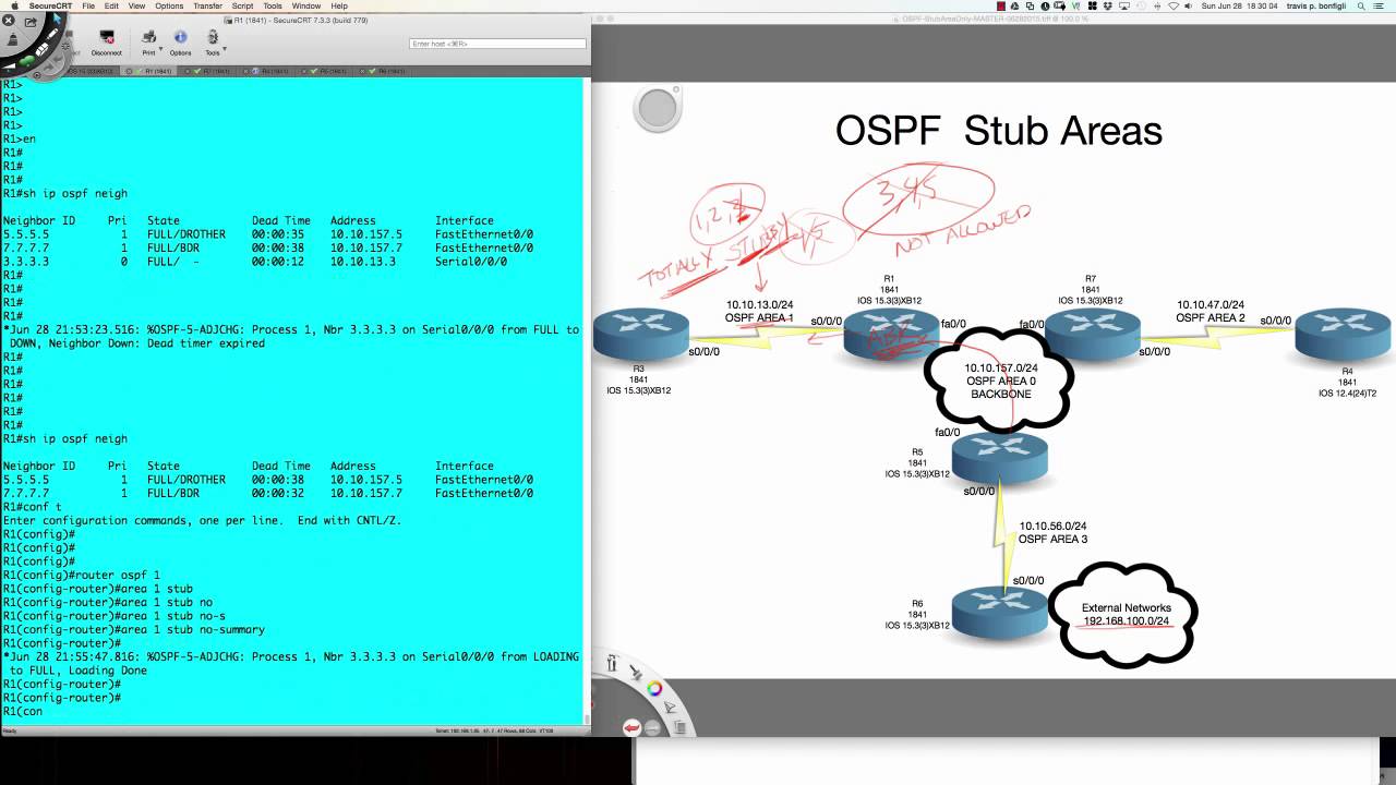 OSPF Stub Area Types - An Introduction: The Totally Stubby Area Configuration and Verification