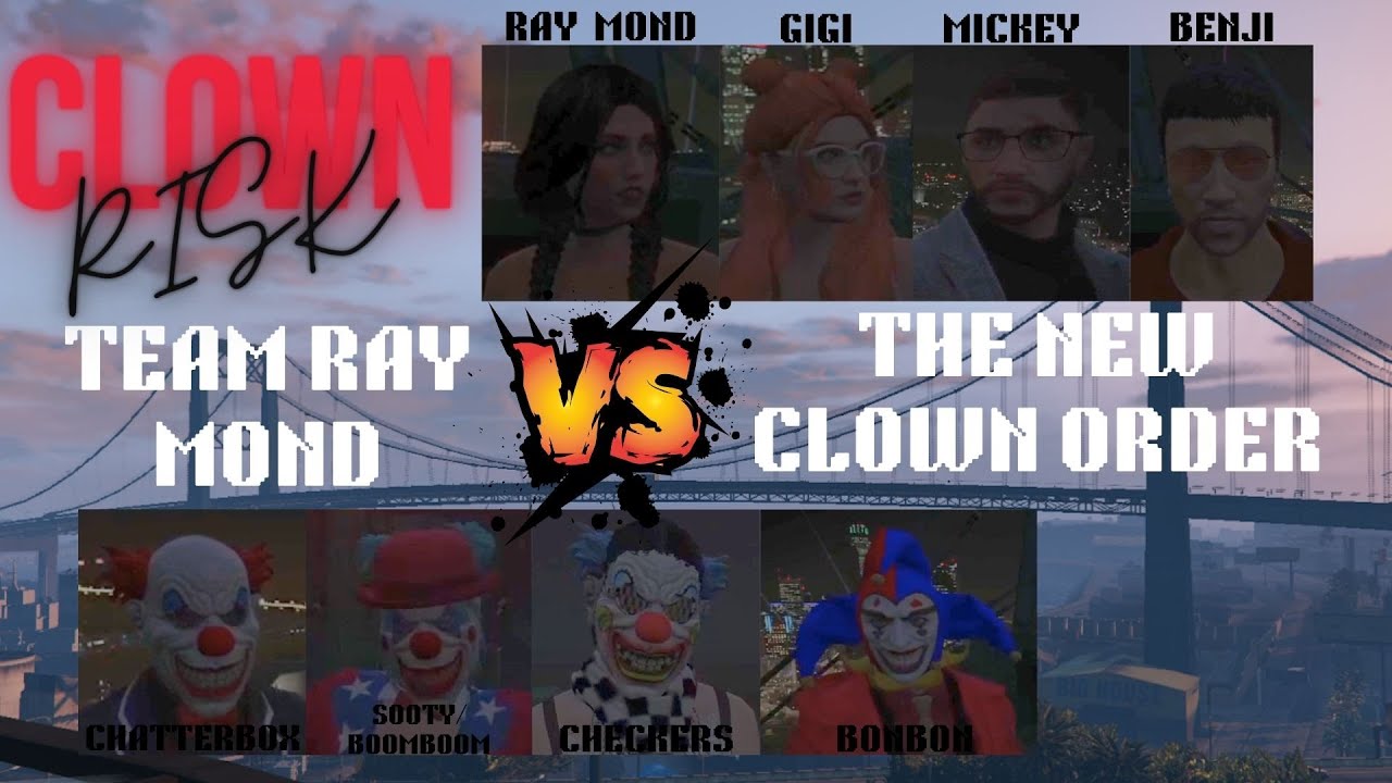 Clown Risk Final | Team Ray vs The New Clown Order | No Pixel 4.0 | Multiple POVs