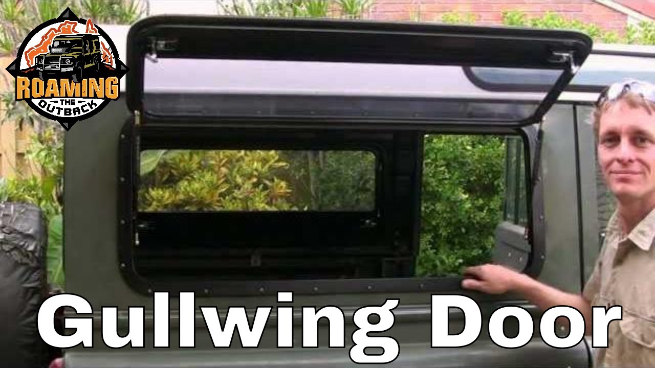 Land Rover Defender Gullwing Door Upgrade - Installation