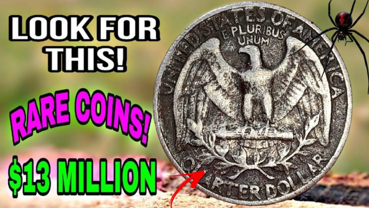TOP 5 Most Valuable Washington Quatter Worth MILLION? Hidden Silver Treasures You Could Still Find