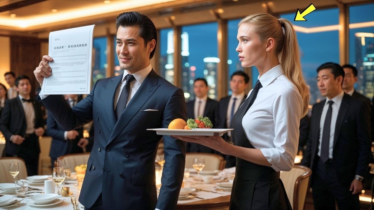 “You Can’t Translate This,” the CEO Laughed—The Waitress Proved Him Wrong Instantly.