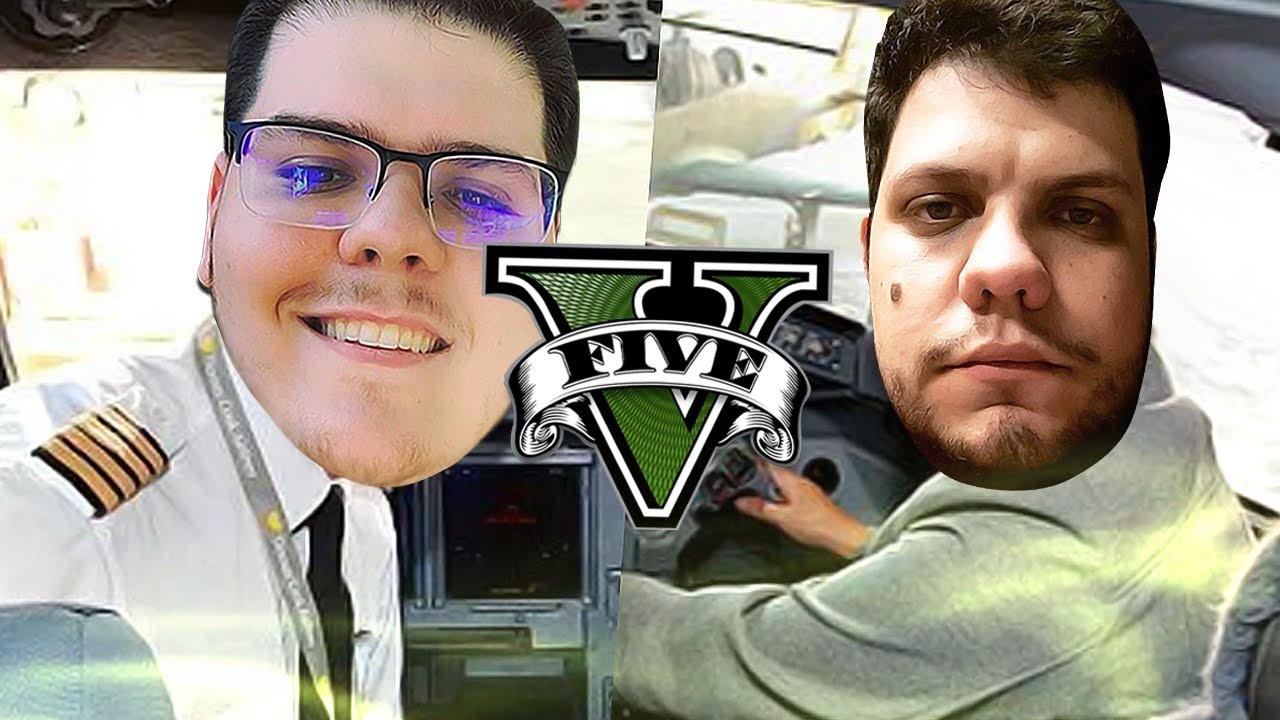 PILOTAR UM AVIÃO NÃO É UMA TAREFA FÁCIL || GTA V