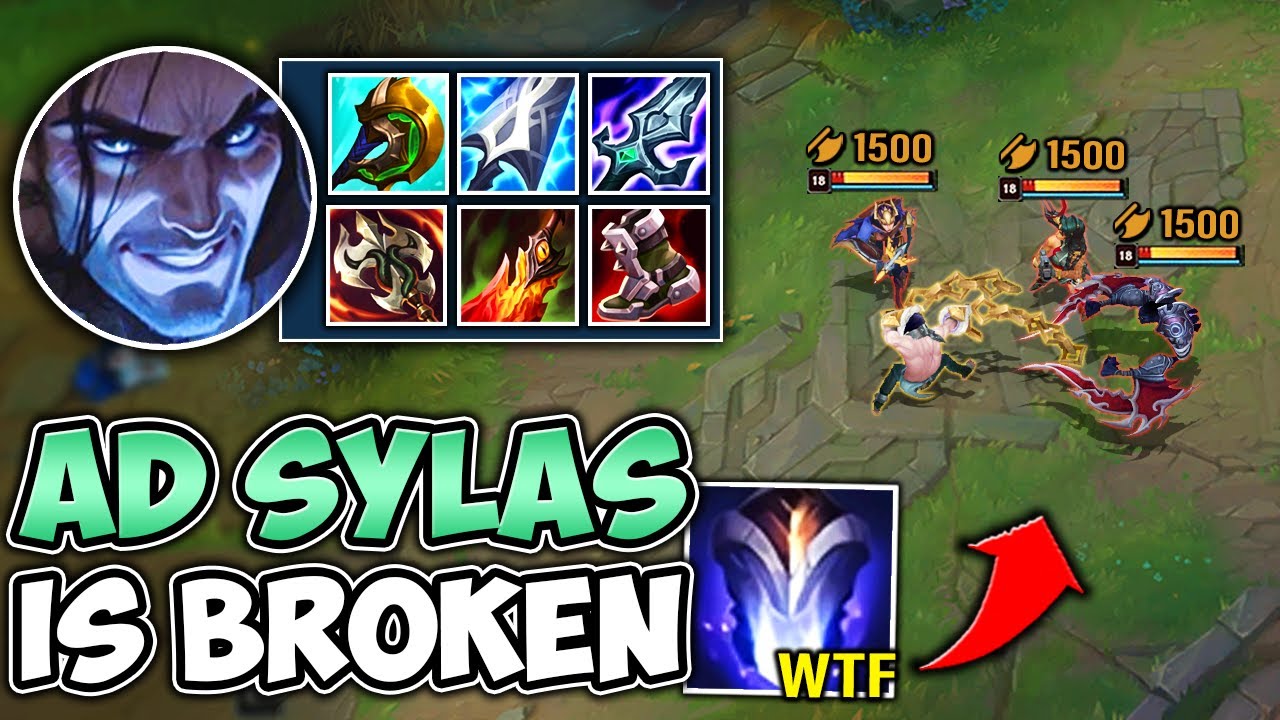 NOBODY KNOWS THAT AD SYLAS IS BROKEN! (YOU CAN NEVER DUEL HIM)