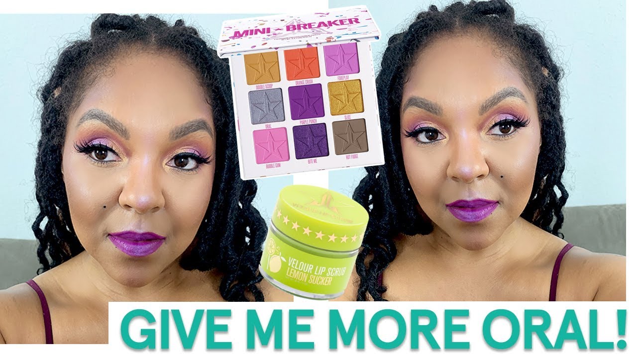 Jeffree Star Mini Breaker Palette Review | Brown Skin (Collab with LifeAsKikay)