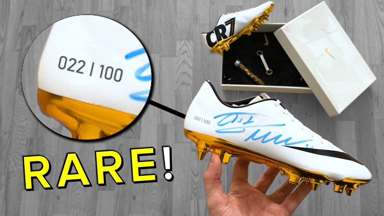 TOP 5 boots in my collection | SIGNED BY CR7!