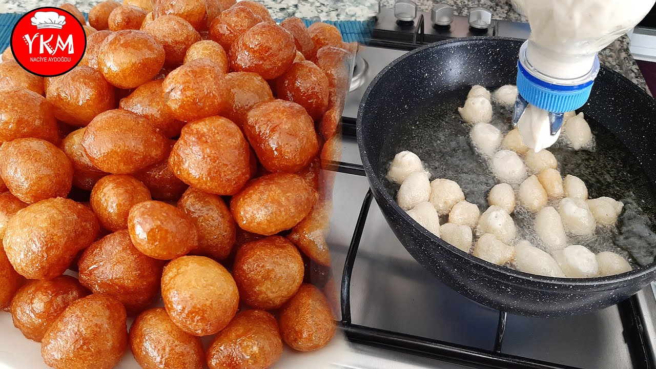 Как приготовить хрустящий сладкий шарик-десерт. Очень вкусный турецкий десерт (десерт локма)