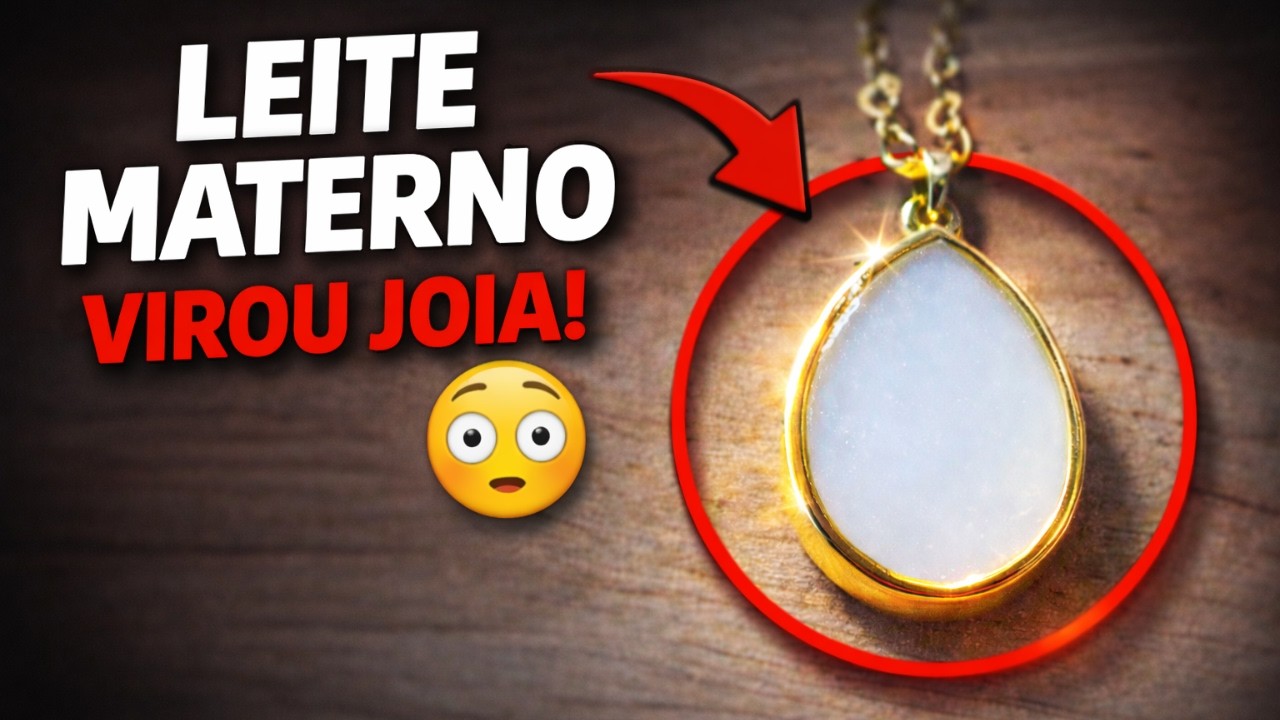 Como Fazer Joia de Leite Materno com Resina Epóxi (Passo a Passo Completo)