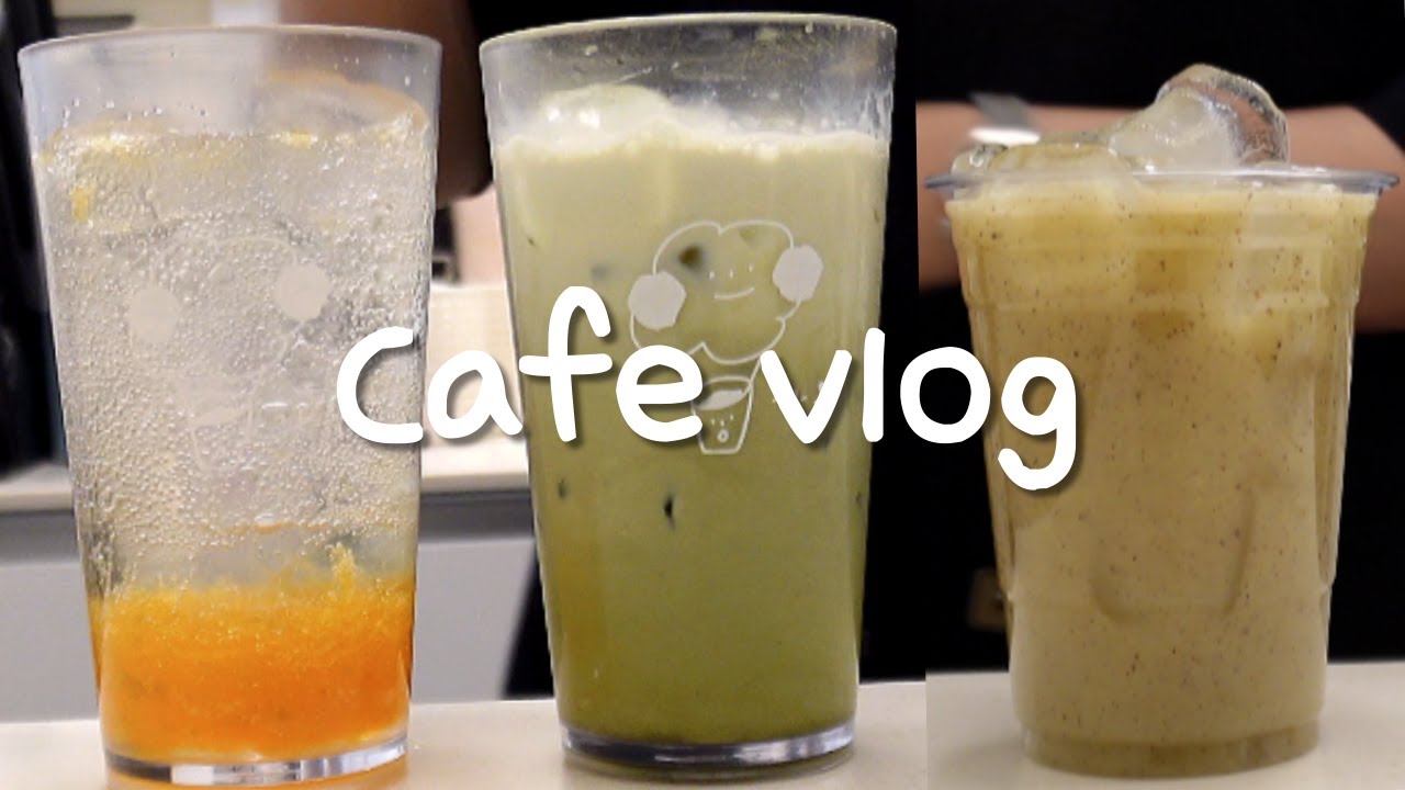 Cafe Vlogㅣ🥝키위주스가 자주 나오네요ㅣASMRㅣ카페브이로그ㅣ음료제조ㅣ4K