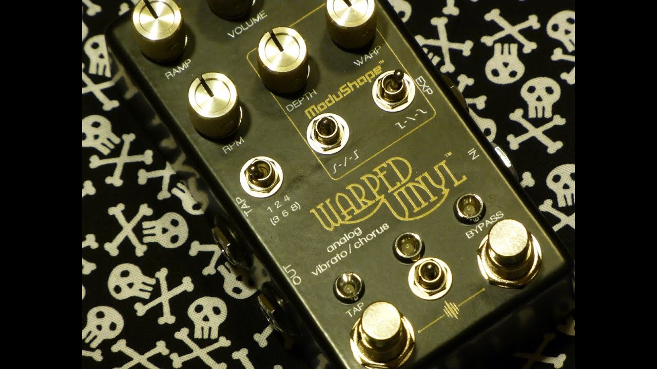Chase Bliss Warped Vinyl  -  Chorus / Vibrato Effect Pedal