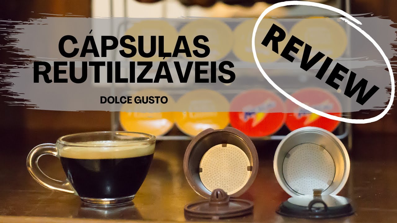Review Cápsulas reutilizáveis iCafilas para Dolce Gusto (Inox e Plástico)