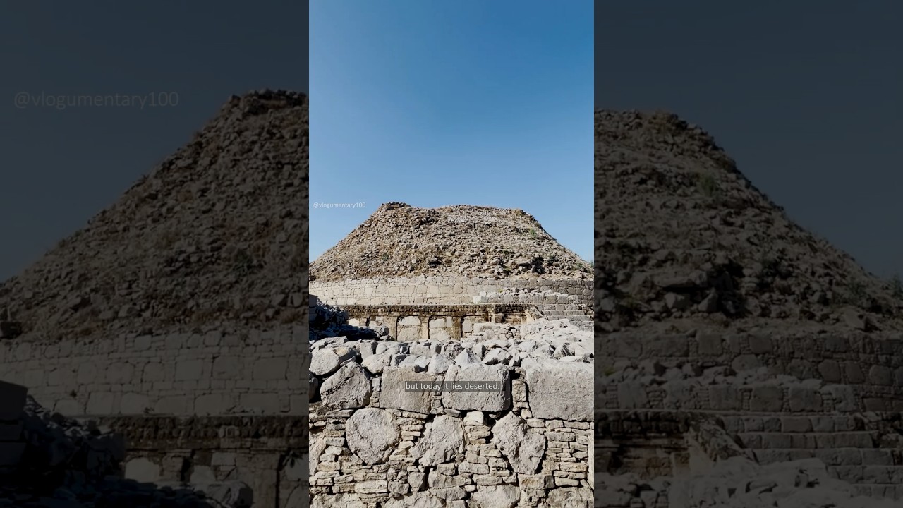 Explore 2300 Years Old Dharmaraja Stupa, Taxila #history #short #shorts #buddha #buddhism #reel