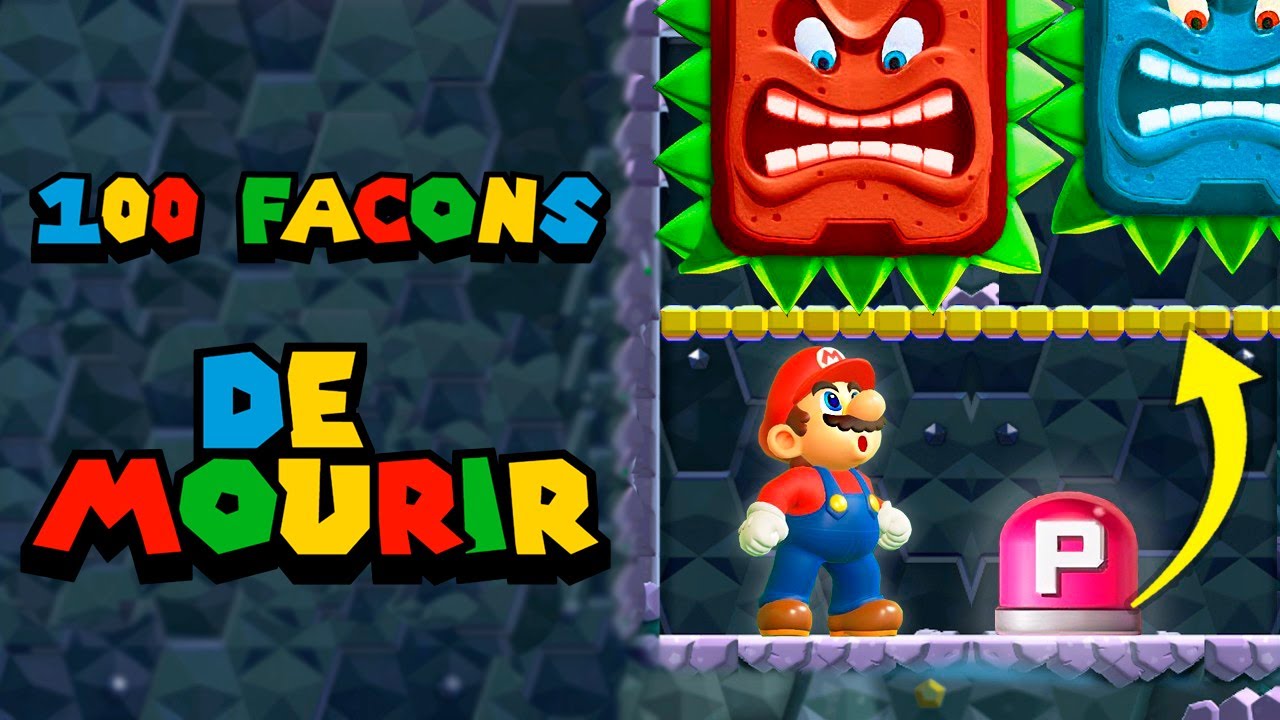 100 FAÇONS DE MOURIR DANS SUPER MARIO WONDER !
