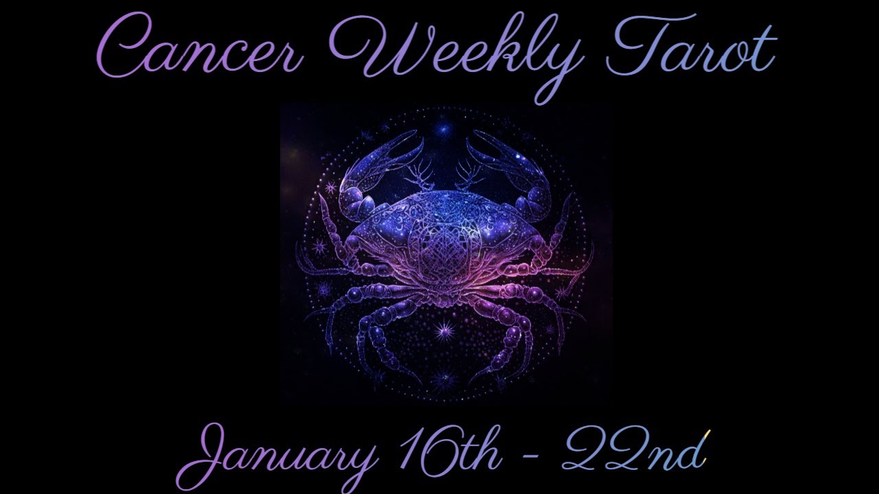 ♋️Cancer ~ Spirit Wants You To Know This! ~ Weekly Tarot Forecast Jan. 16th - 22nd