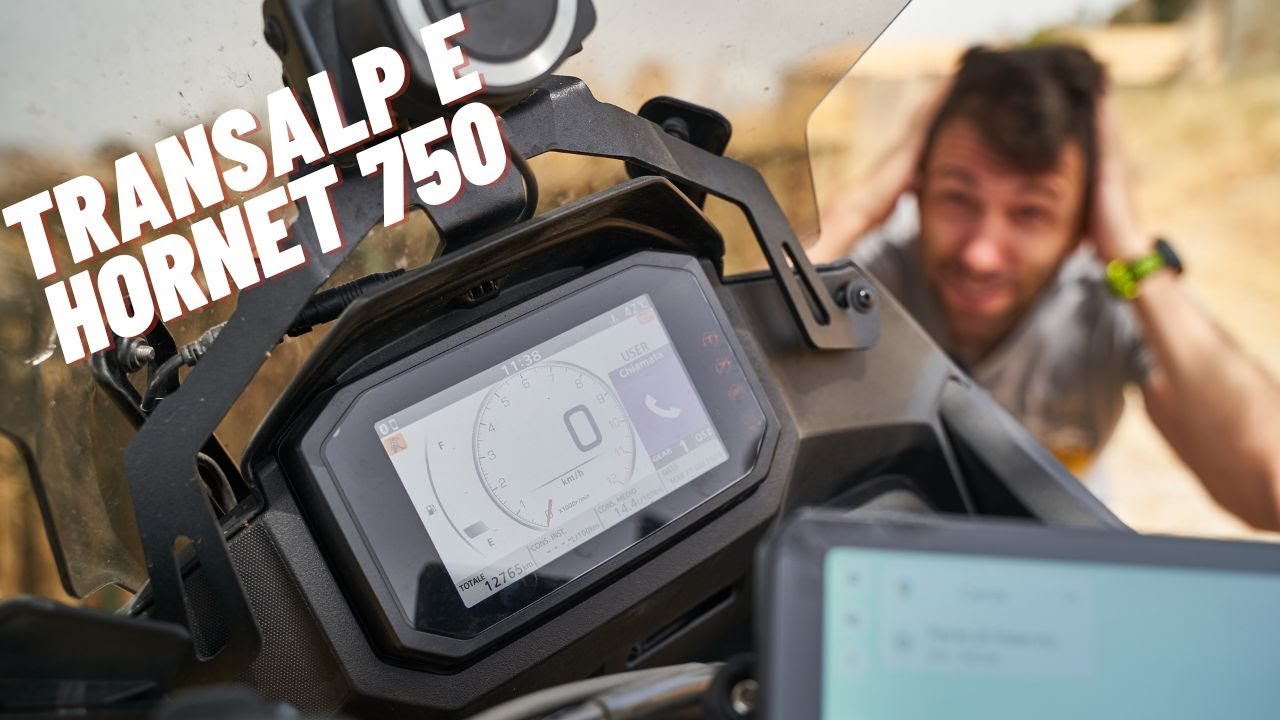 HONDA TRANSALP 750 e HORNET 750: COME FUNZIONA il TFT? Tutte le funzioni e connettività smartphone