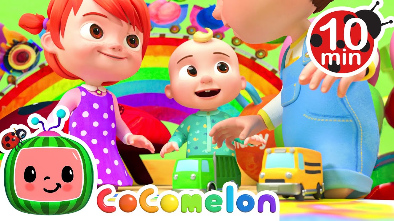 Colorful Car 🎶 | CoComelon Nursery Rhymes & Kids Songs