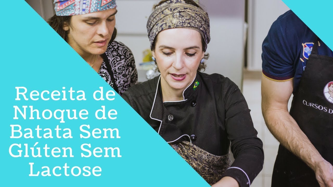 Receita de Nhoque de Batata Sem Glúten e Sem Lactose