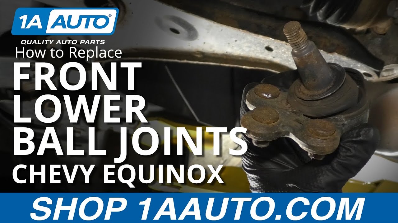 How to Replace Front Lower Ball Joint 10-16 Chevy Equinox
