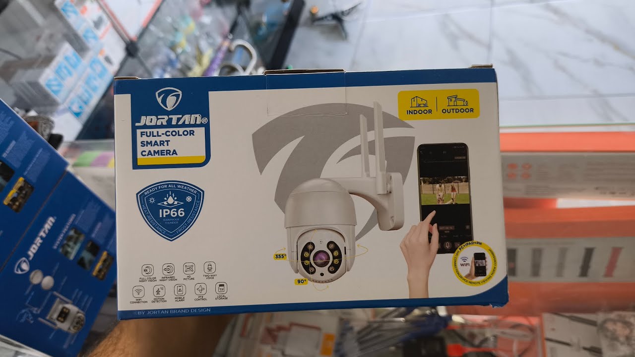 COMO INSTALAR E CONFIGURAR A CÂMERA JORTAN 360 º GRAUS
