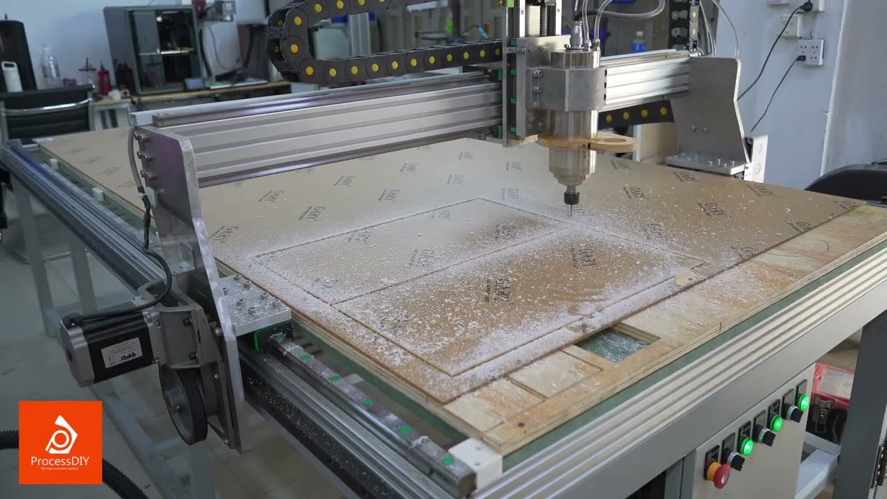 CNC 1225 កាត់ Acrylic