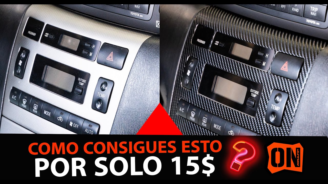COMO HACER EL INTERIOR DE TU VEHÍCULO USANDO VINILO