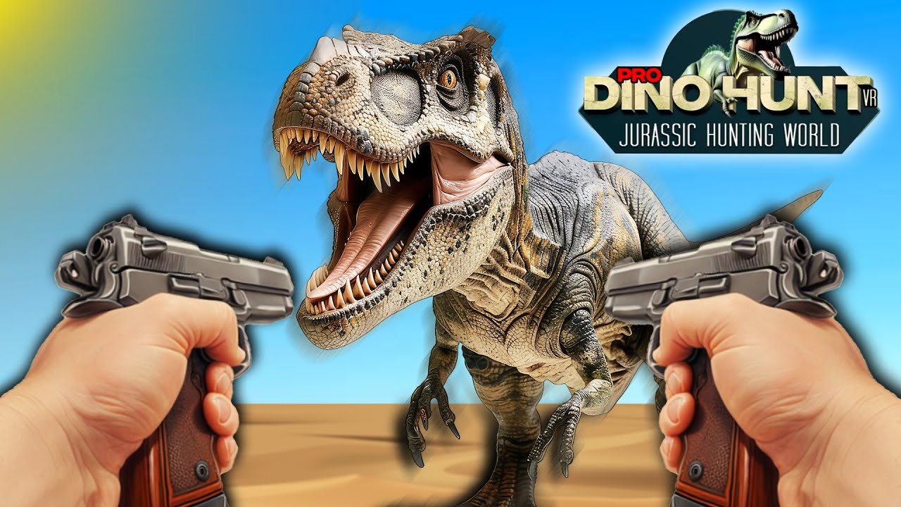 HUNTING DINOSAURS IN VR! - Pro Dinosaur Hunt VR