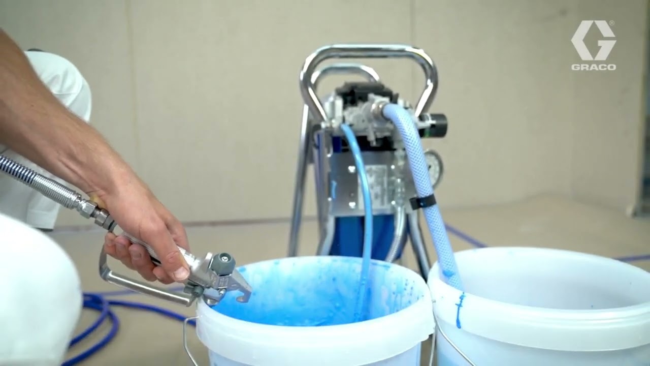 Curatare pompe de zugravit Graco GX 21