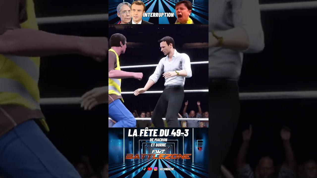 MACRON et BORNE DANSENT POUR LA REFORME DES RETRAITES